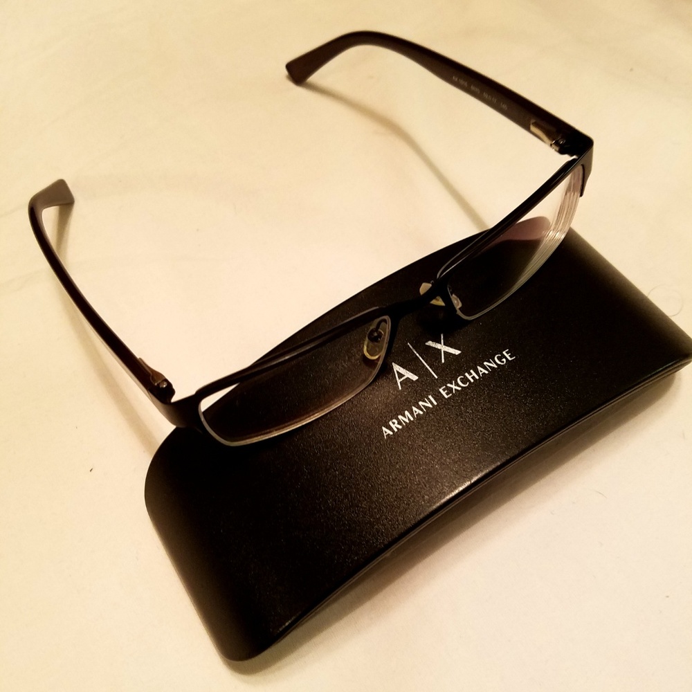 ***SOLD***ARMANI EXCHANGE Glasses Frame and Case - Picture 2 of 7